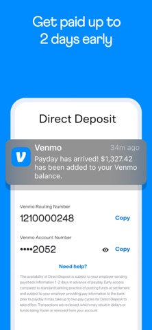 Скриншот Venmo 4